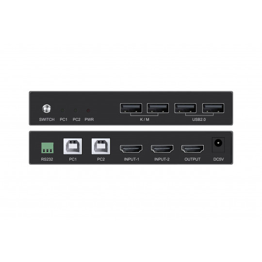 4K60 2x1 commutateur KVM Lite