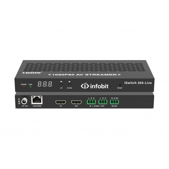 Streamer AV 1080P H.264/H.265