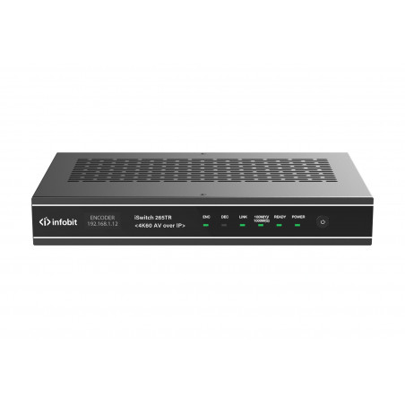 Émetteur-récepteur H.264/H.265 4K60 AV sur IP avec KVM et RS-232 iSwitch 265TR-C