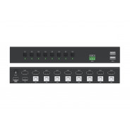 4K60 8x1 commutateur KVM Lite
