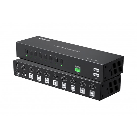 4K60 8x1 commutateur KVM Lite