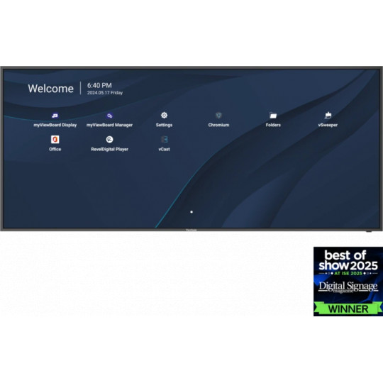 Écran de présentation 105'' 5K ViewSonic