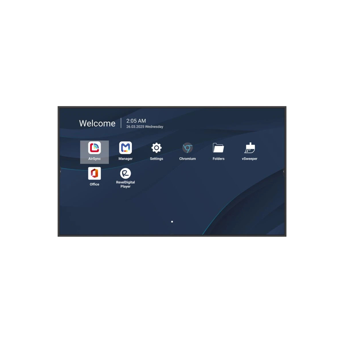 Écran d’Affichage Professionnel 4K de 55 avec intégration ProAV