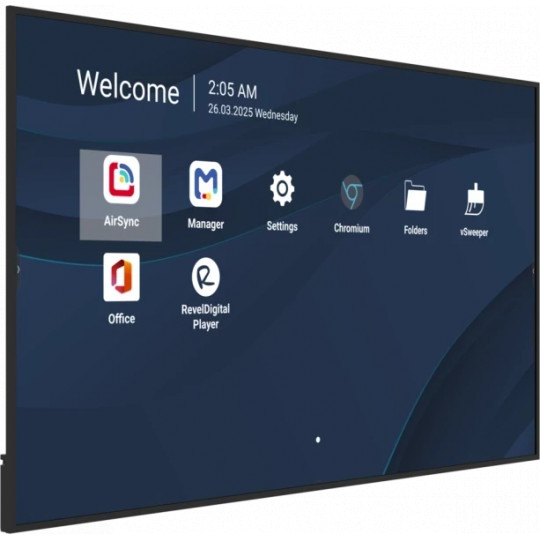 Écran d’Affichage Professionnel 4K de 86 pouces avec intégration ProAV ViewSonic