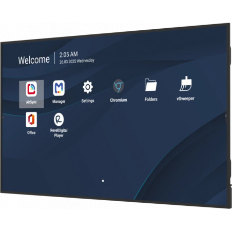 Écran d’Affichage Professionnel 4K de 98'' pouces avec intégration ProAV
